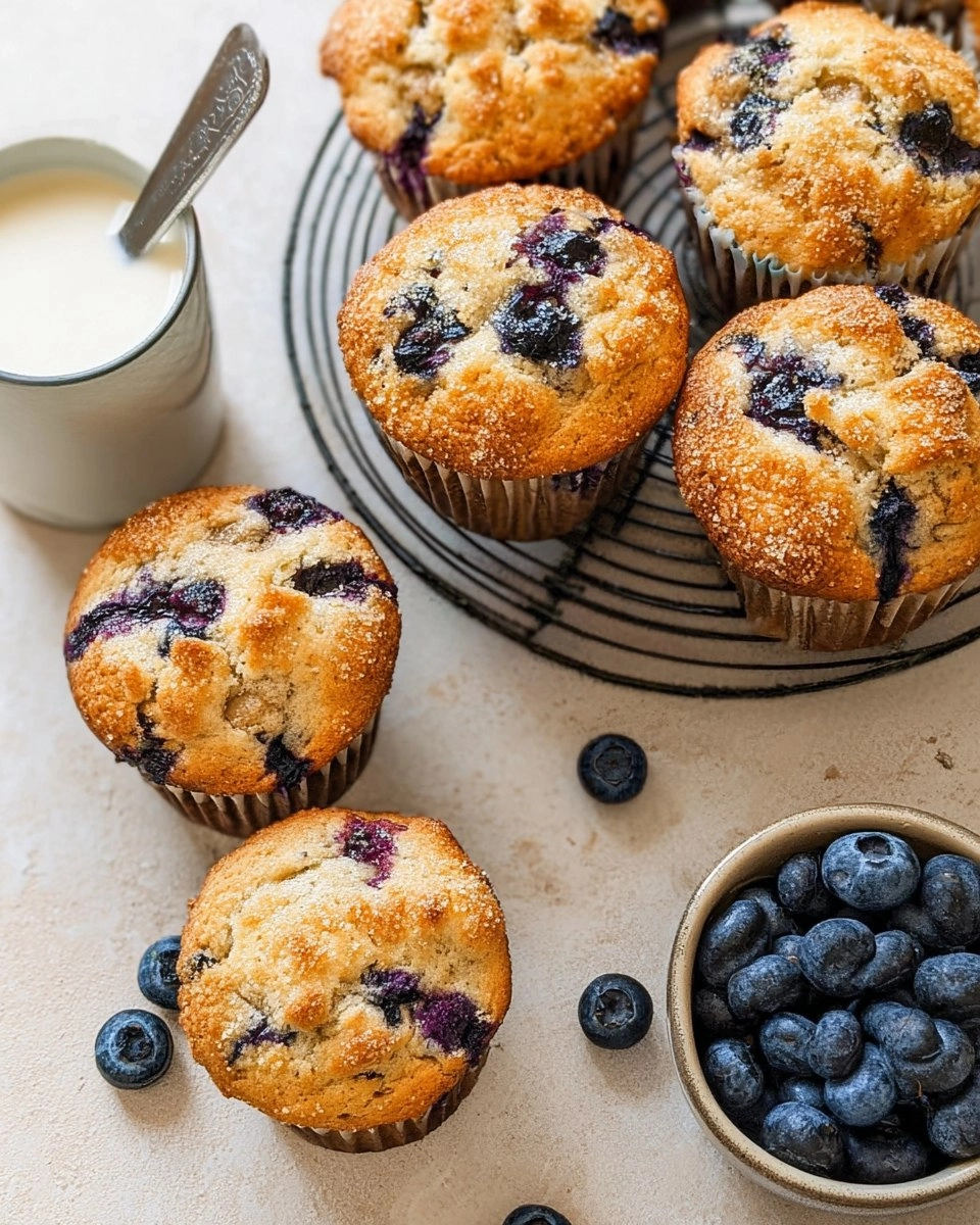 Blueberry Yogurt Muffins