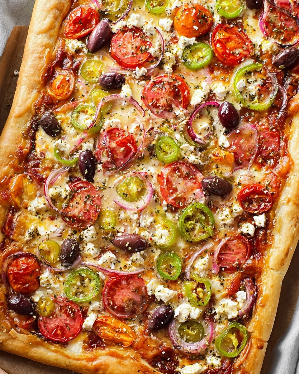 Greek Pizza 124 Greek Pizza