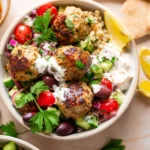 Greek-Turkey-Meatballs-Recipe