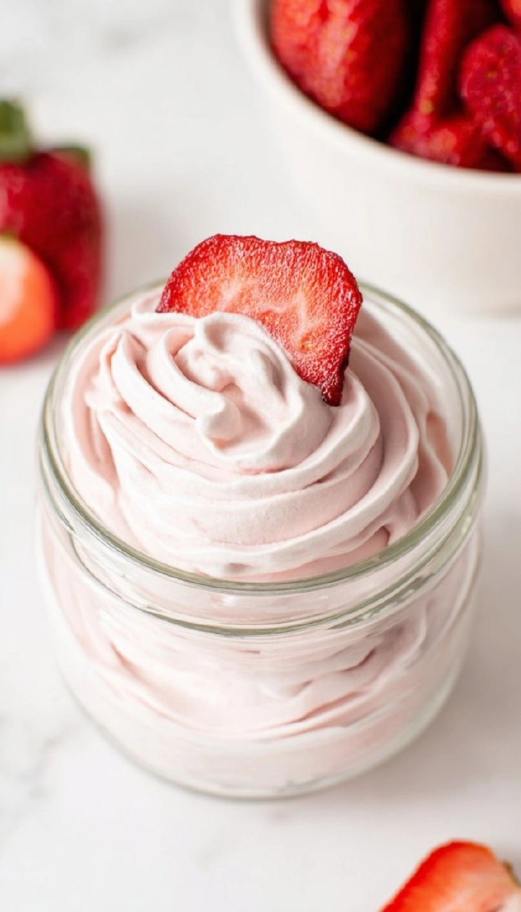 Strawberry Whipped Cream