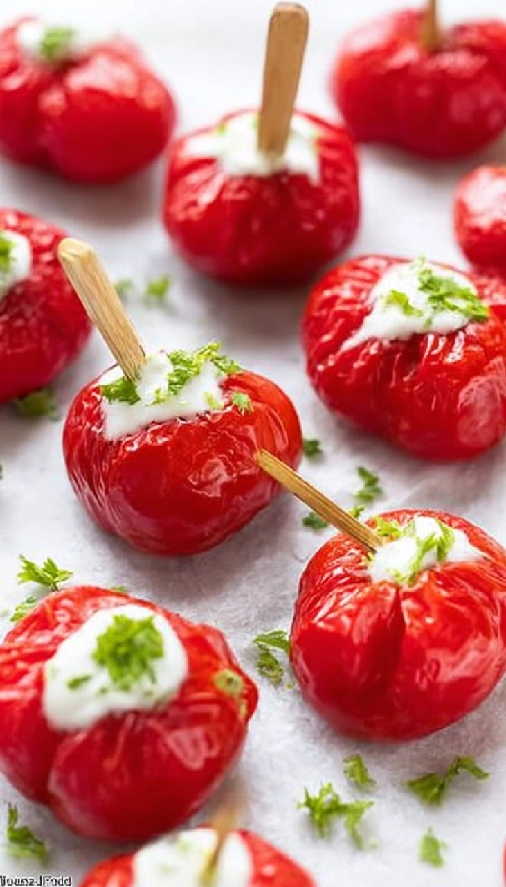 Stuffed Cherry Peppers 53 Stuffed Cherry Peppers