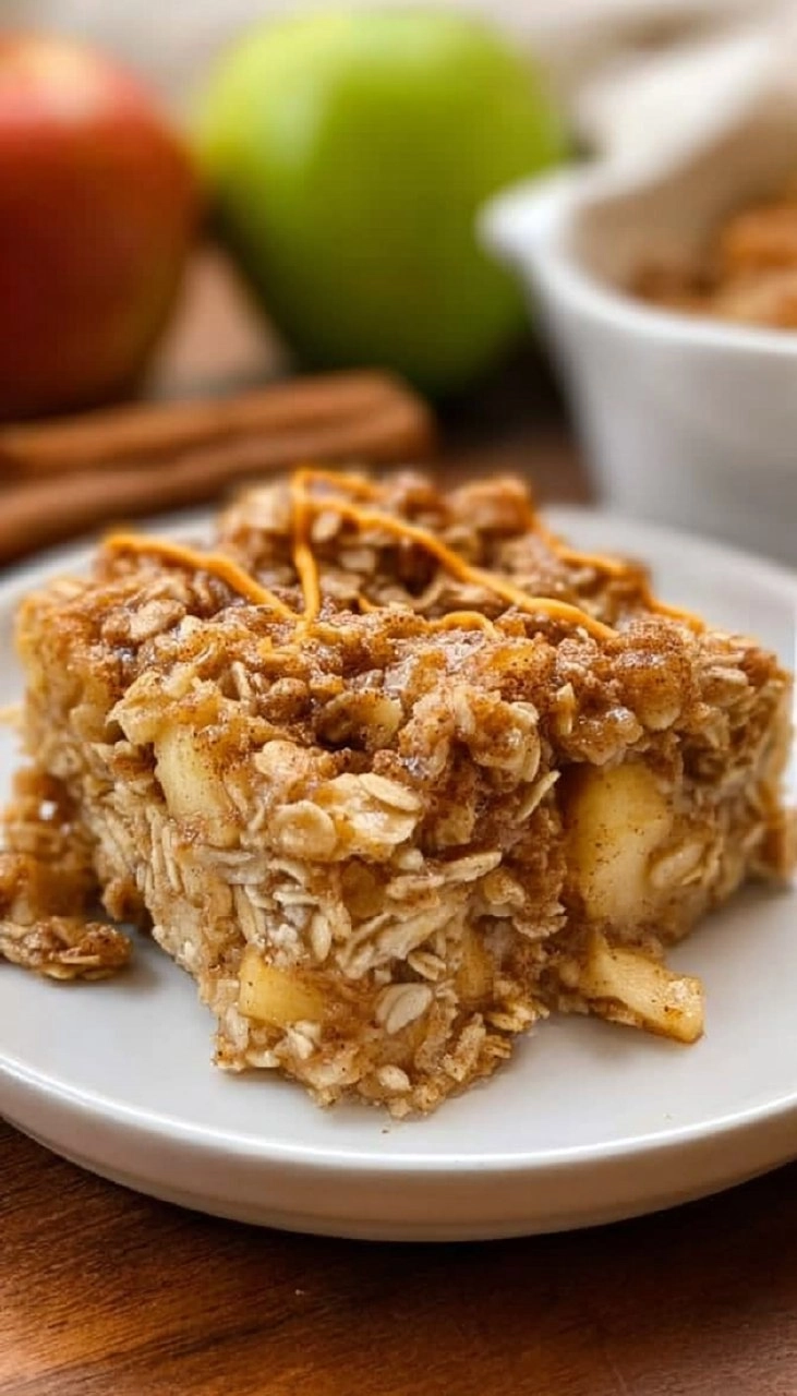 Apple Cinnamon Baked Oatmeal
