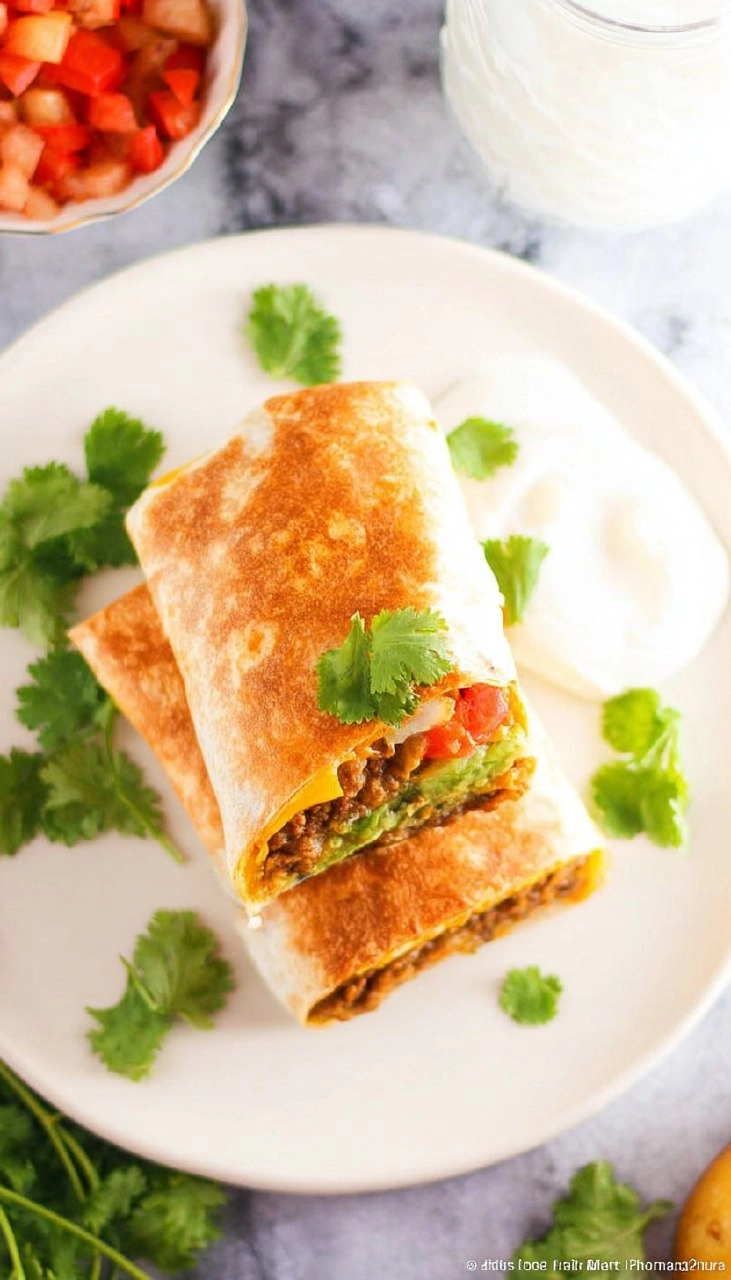 Breakfast Burritos with Potatoes