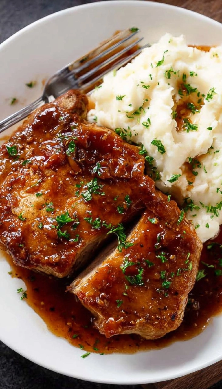 Glazed Pork Chops 77 Glazed Pork Chops