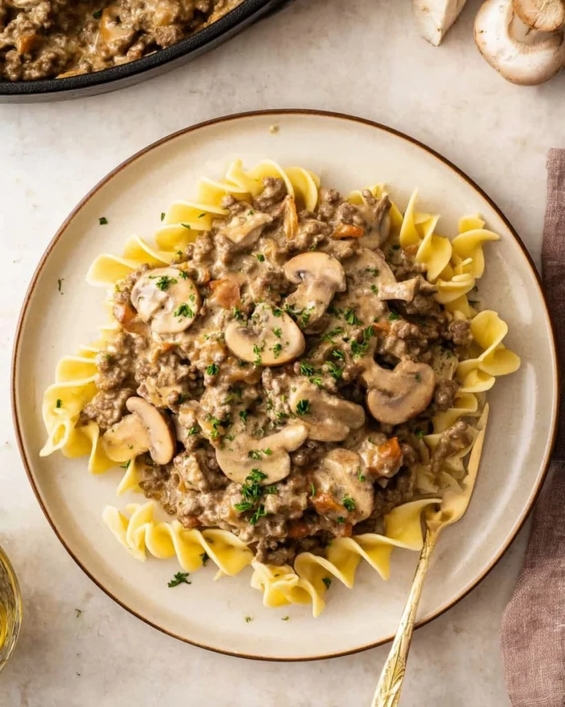 Ground Beef Stroganoff 3 Ground-Beef-Stroganoff-Recipe