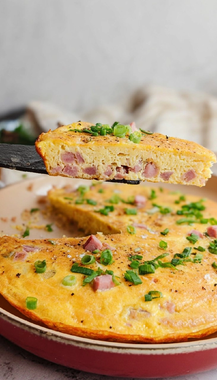 Ham and Cheese Frittata 77 Ham and Cheese Frittata