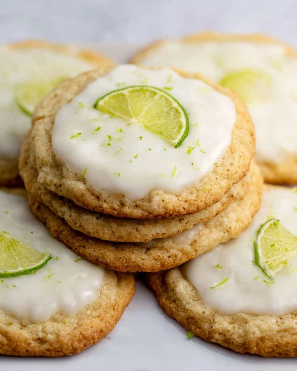 Key Lime Cookies with Lime Glaze 100 Key Lime Cookies with Lime Glaze