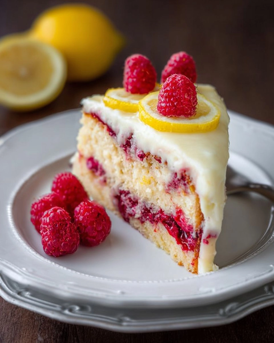 Lemon Raspberry Cake