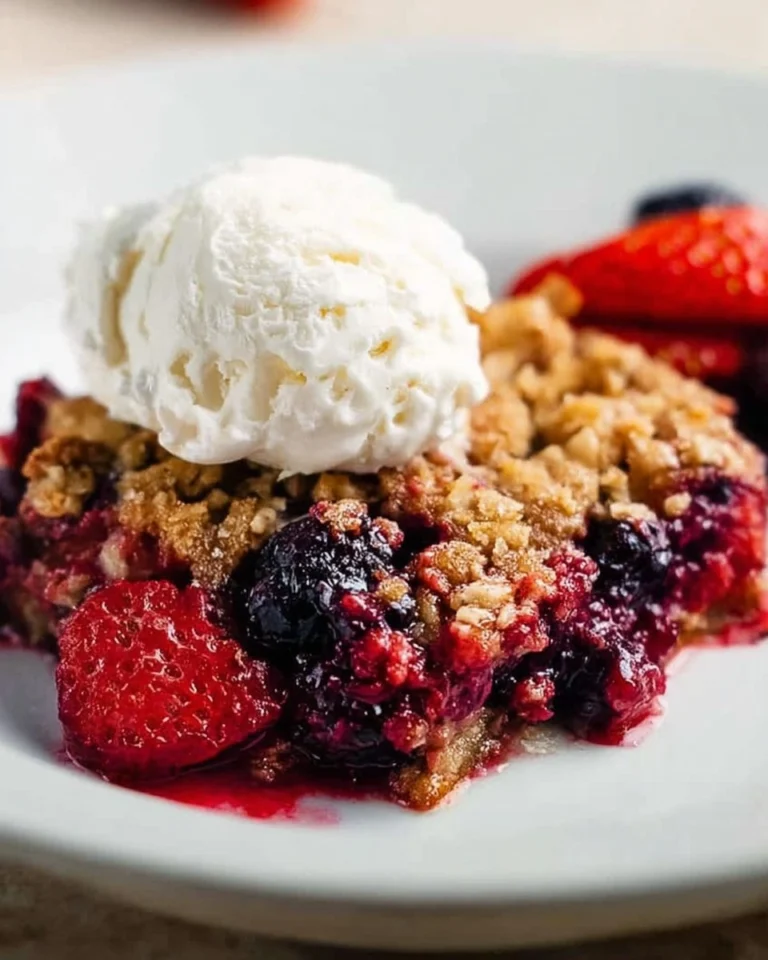 Mixed Berry Crisp 9 Mixed-Berry-Crisp-Recipe