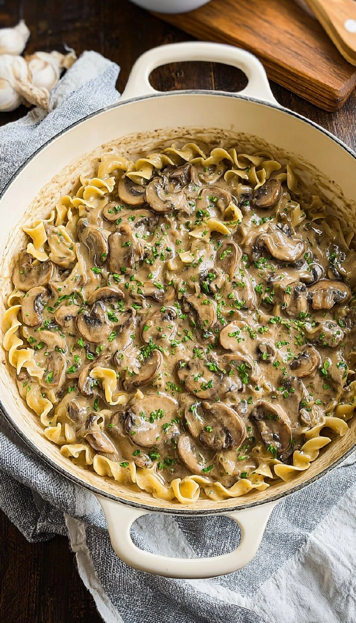 Mushroom Stroganoff