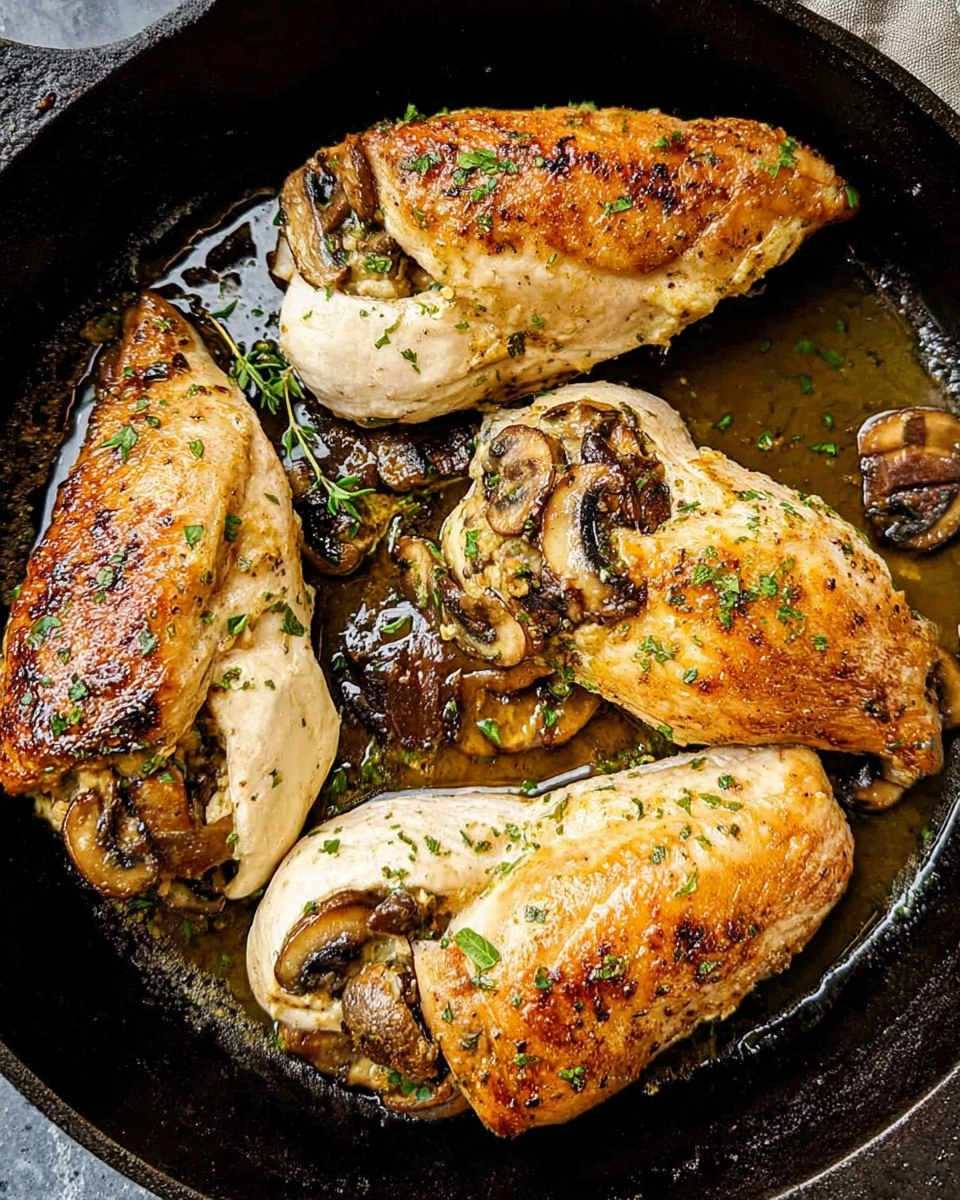 Mushroom Stuffed Chicken Breast 64 Mushroom Stuffed Chicken Breast