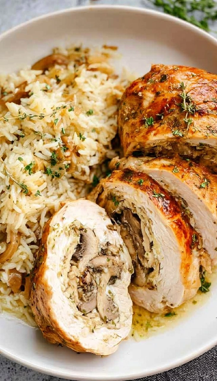 Mushroom Stuffed Chicken Breast 65 Mushroom Stuffed Chicken Breast