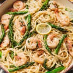 Shrimp and Asparagus Pasta 94 Shrimp-and-Asparagus-Pasta-Recipe