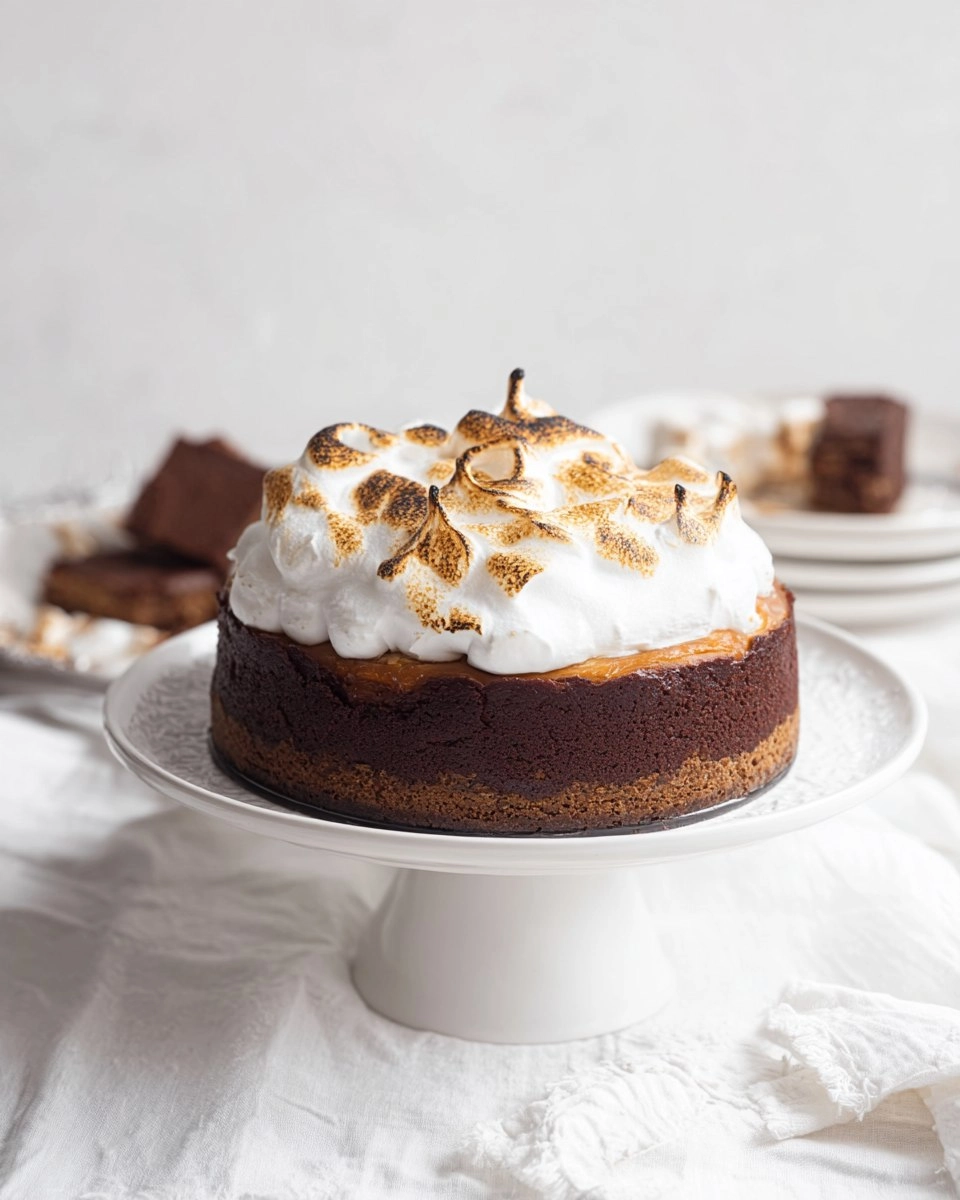 S'mores Cheesecake 104 S'mores Cheesecake