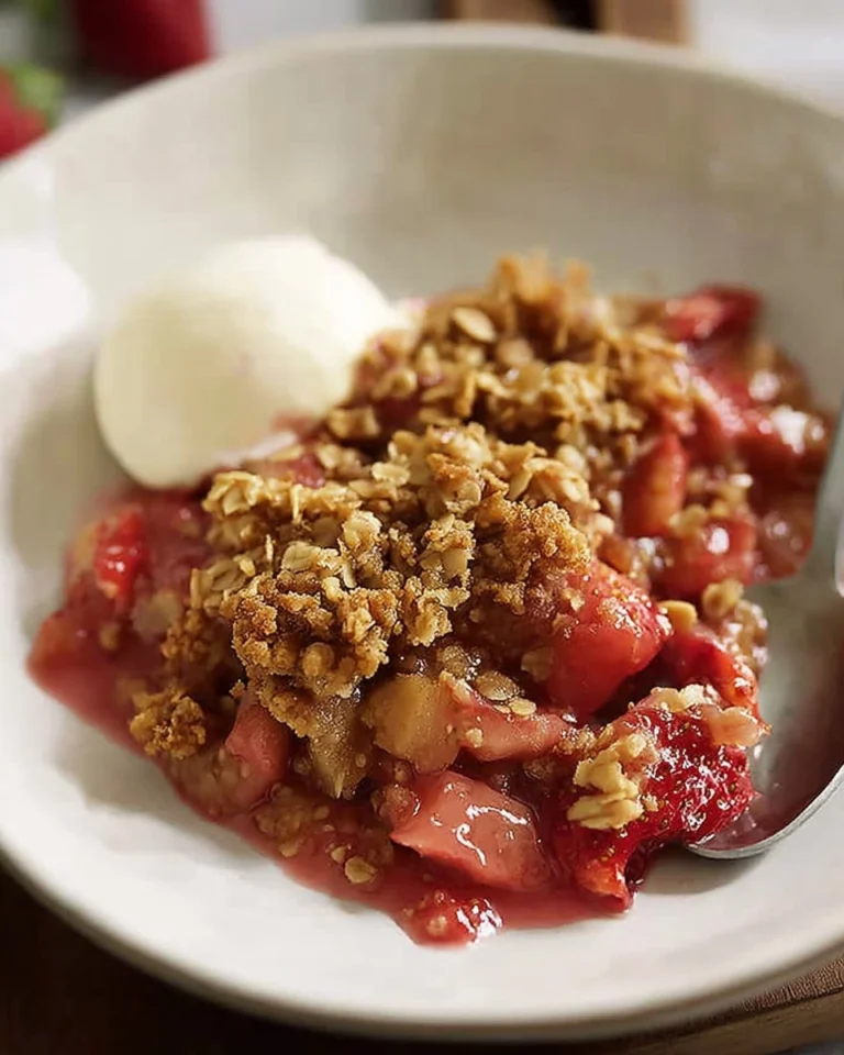 Strawberry Rhubarb Crisp 7 Strawberry-Rhubarb-Crisp-Recipe