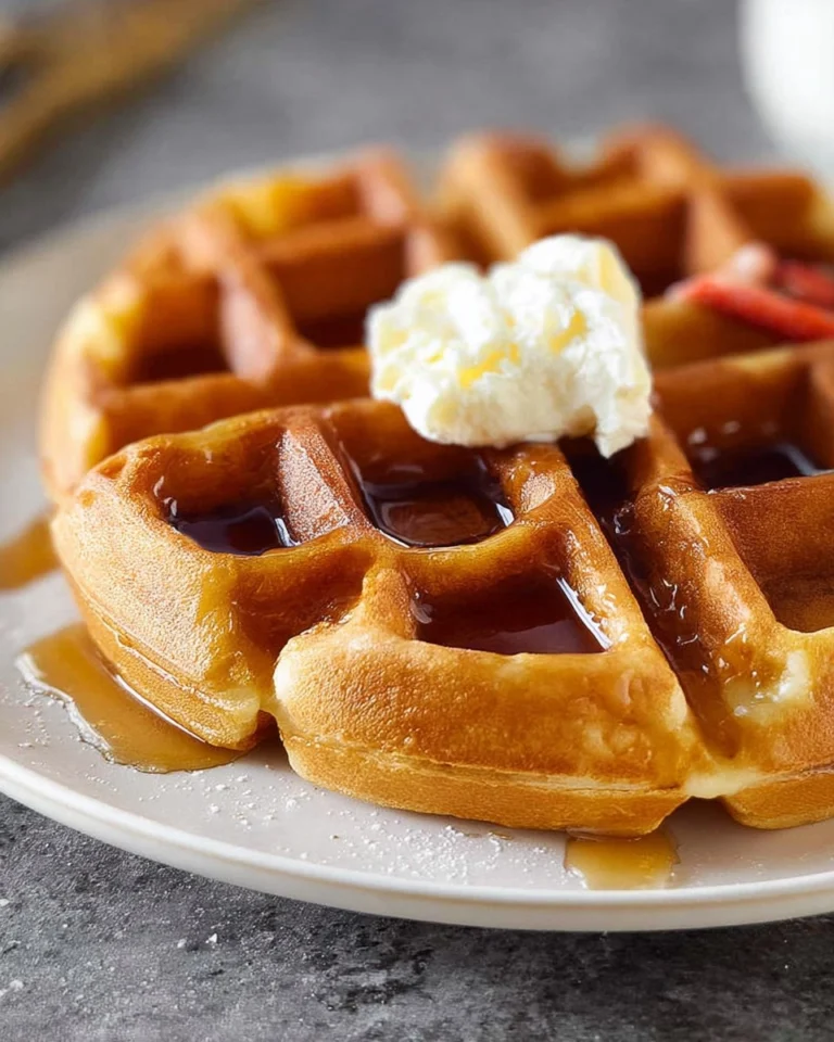 Waffle 8 Waffle-Recipe